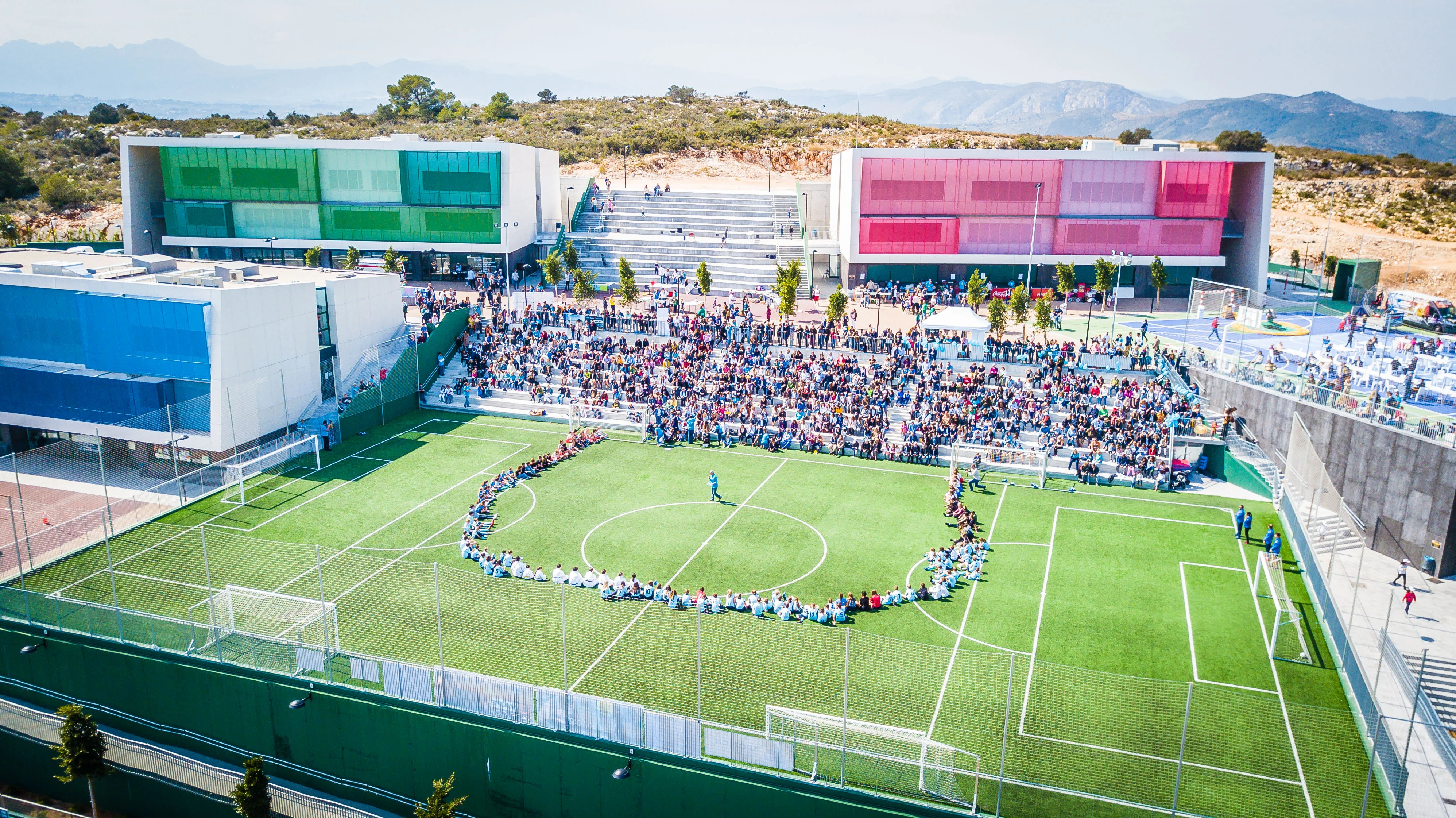 Picture of a soccer field