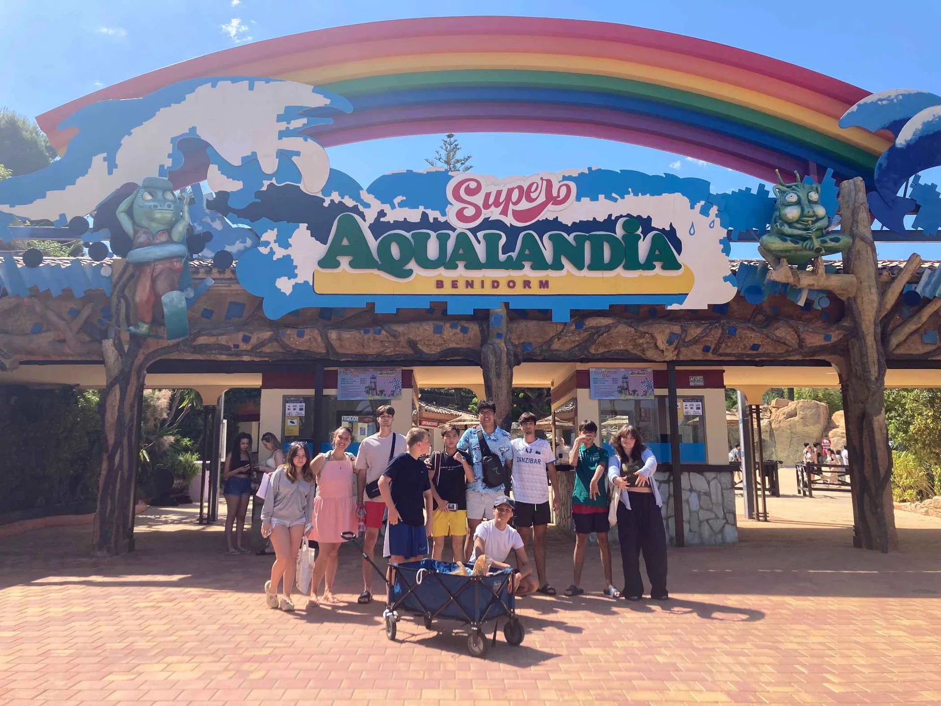 Students in Aqualandia