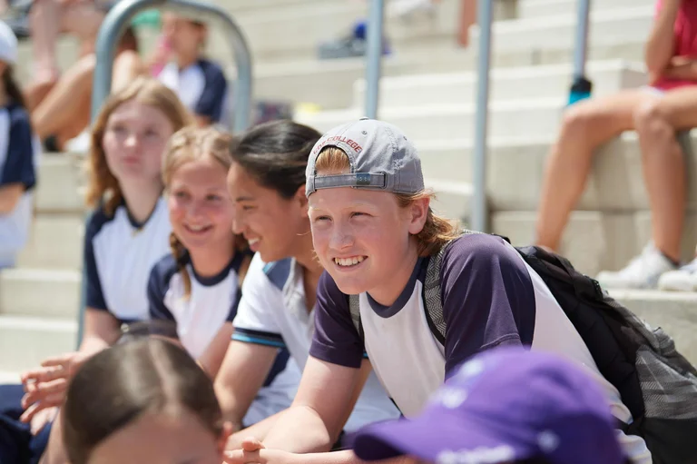 Student smiling 
